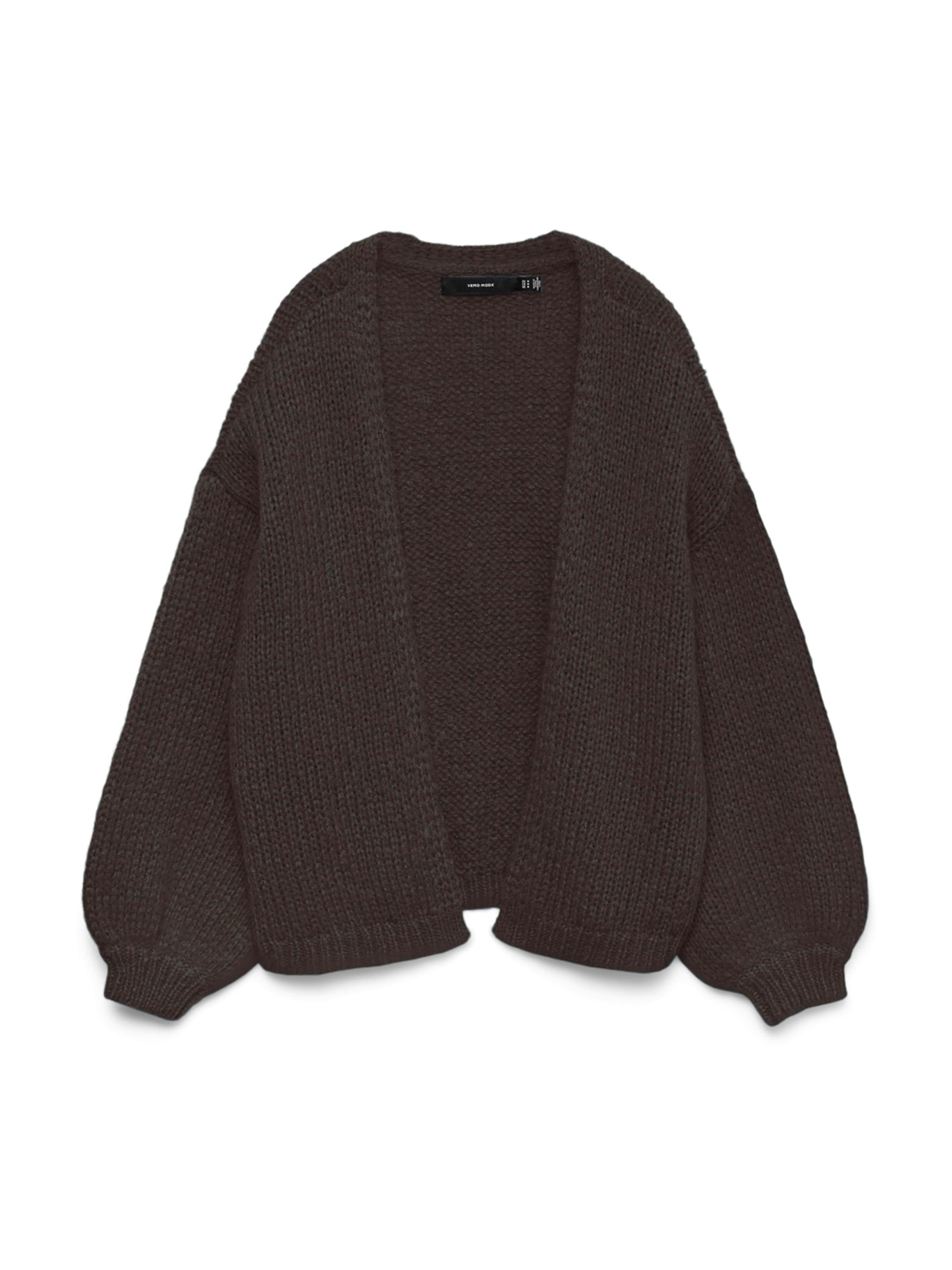 VERO MODA Cárdigan 'VMMAYBE' en XL en marrón oscuro, Vista del producto