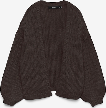 VERO MODA Gebreid vest 'VMMAYBE' in Bruin: voorkant