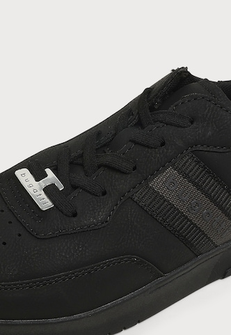 Sneaker bassa di bugatti in nero