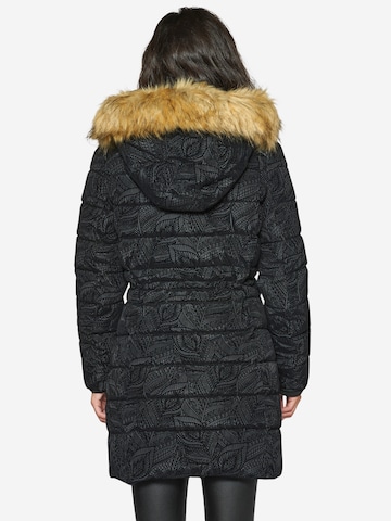 KOROSHI Zimní bunda – černá