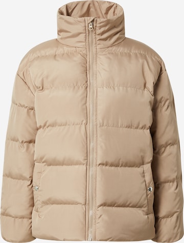 Trendyol Zimní bunda – béžová: přední strana