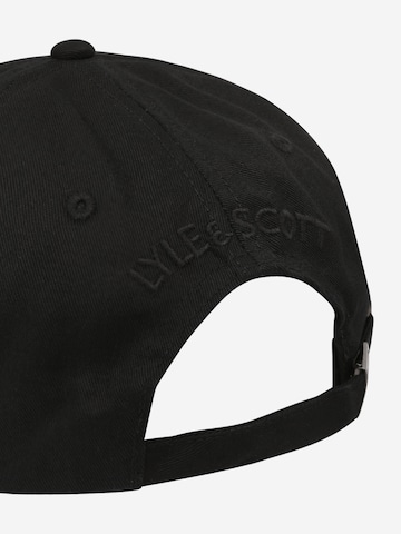 Lyle & Scott Cap in Schwarz