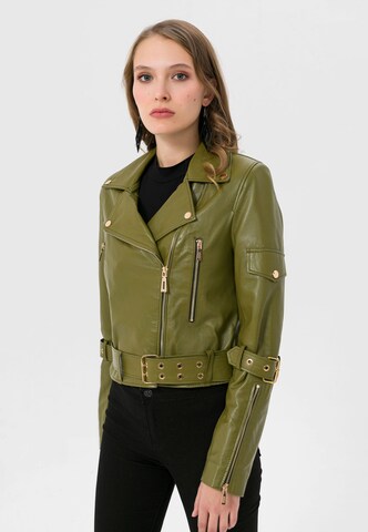 Veste mi-saison Jimmy Sanders en vert