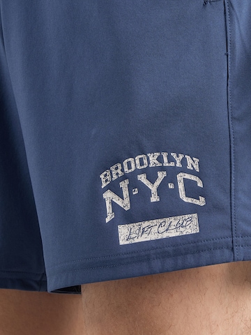 Abercrombie & Fitchregular Sportske hlače - plava boja