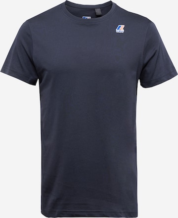 K-Way Shirt 'LE VRAI EDOUARD' in Blauw: voorkant