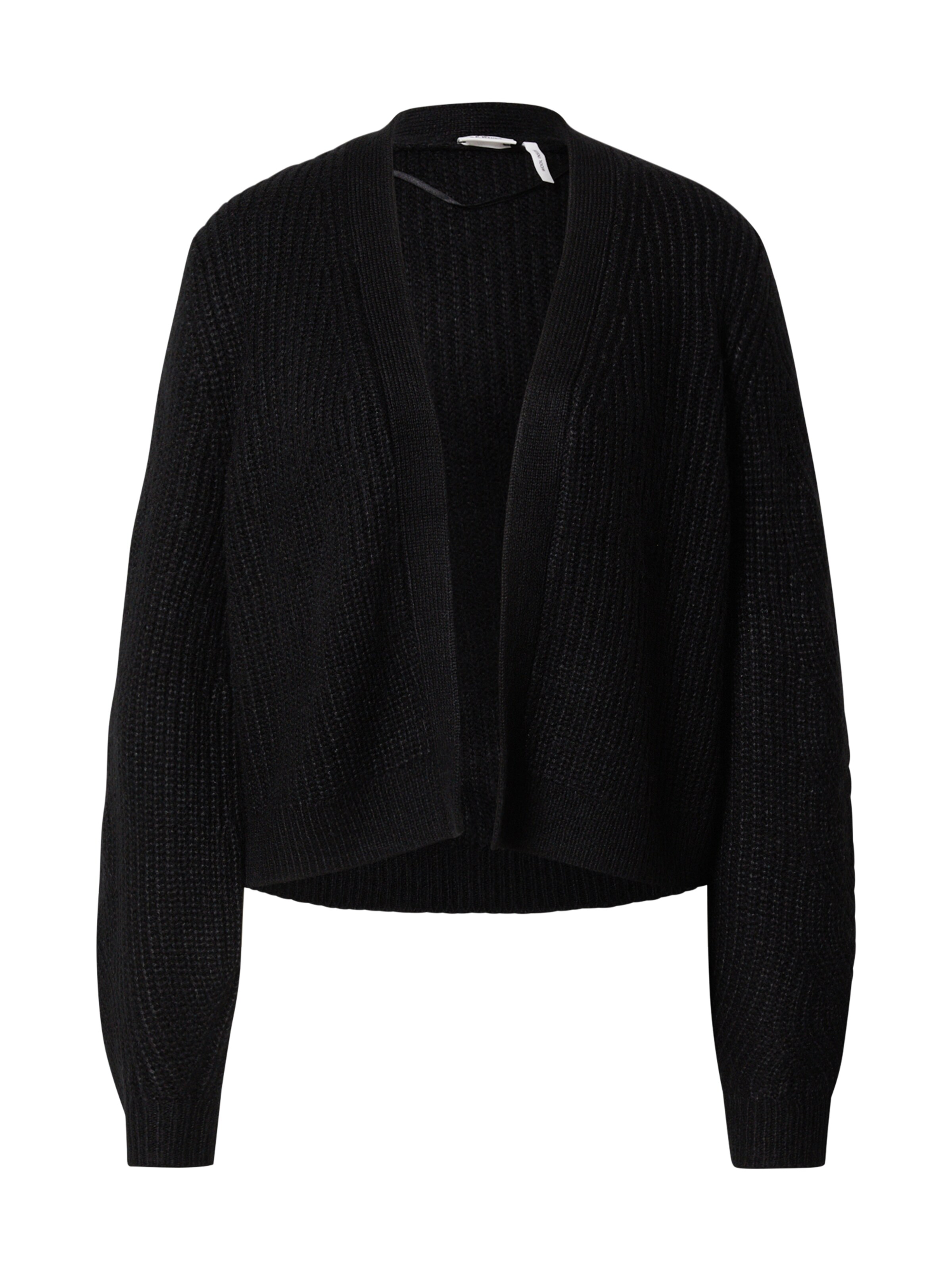 Frauen Pullover & Strick s.Oliver BLACK LABEL Strickjacke in Schwarz - ND68437 Frauen Pullover & Strick s.Oliver BLACK LABEL Strickjacke in Schwarz - ND68437