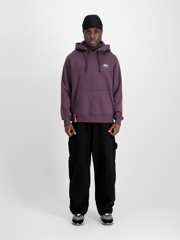 Coupe regular Sweat-shirt ALPHA INDUSTRIES en violet