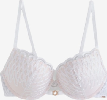 Lipsy Push-up Rintaliivi värissä valkoinen: etupuoli