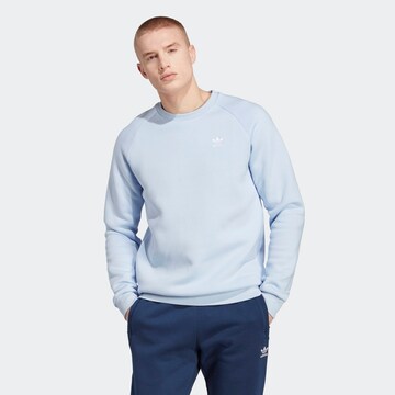 ADIDAS ORIGINALS Sweatshirt in Blauw: voorkant