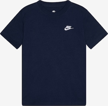 mėlyna Nike Sportswear Marškinėliai 'FUTURA': priekis