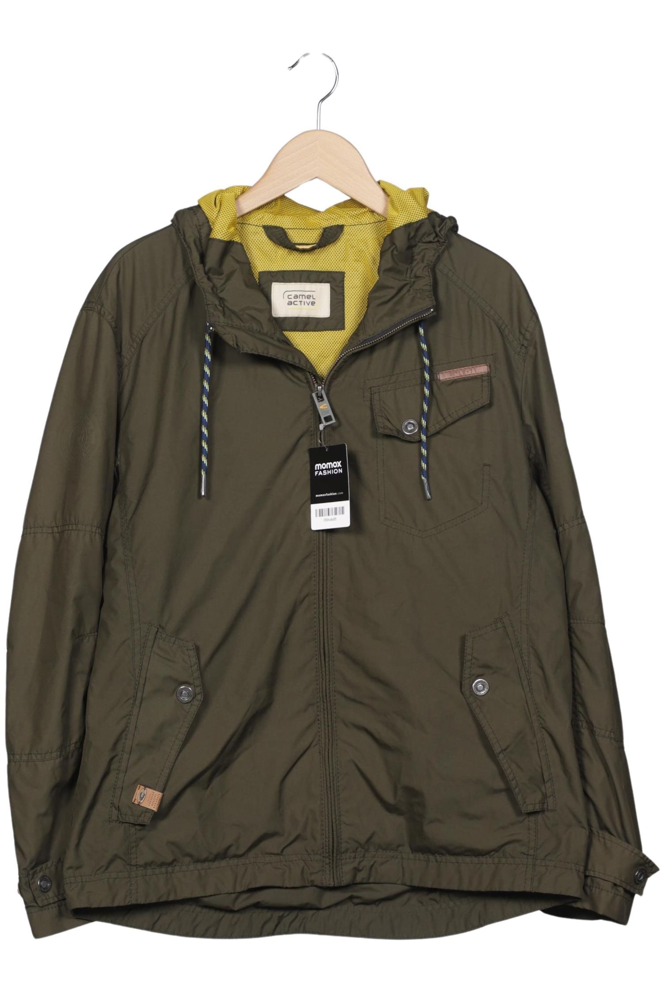 CAMEL ACTIVE Jacket & Coat in M-L in Green: front