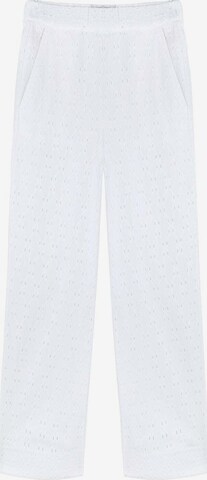 Scalpers Regular Pants in White: front