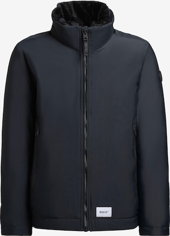 khujo Winter Jacket 'Huey' in Grey: front