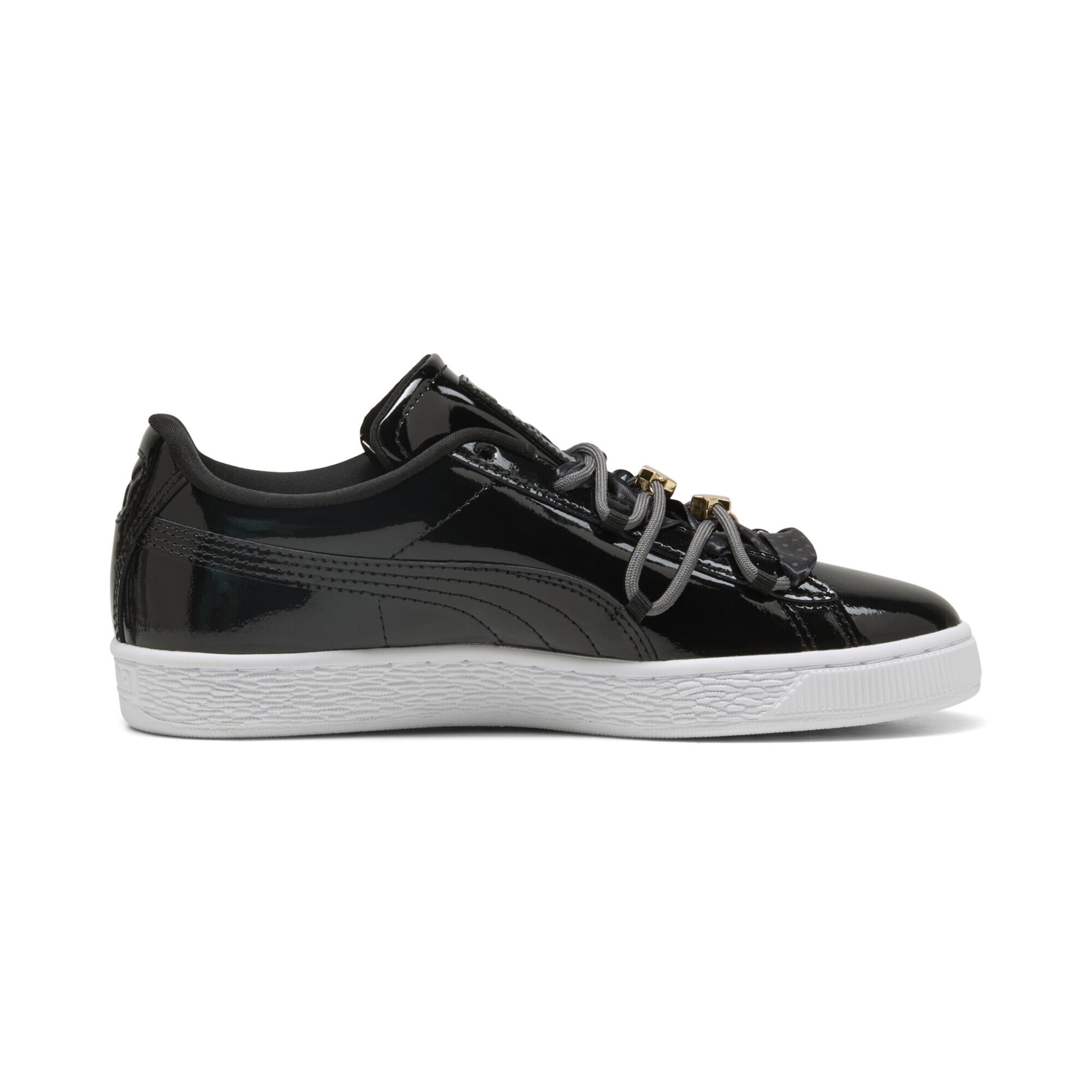 PUMA Platform trainers 'Suede Bloom Patent' in Black