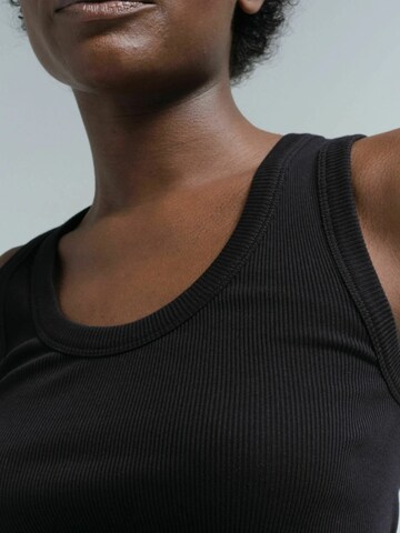 Seamless Basic Top 'Crush' in Zwart