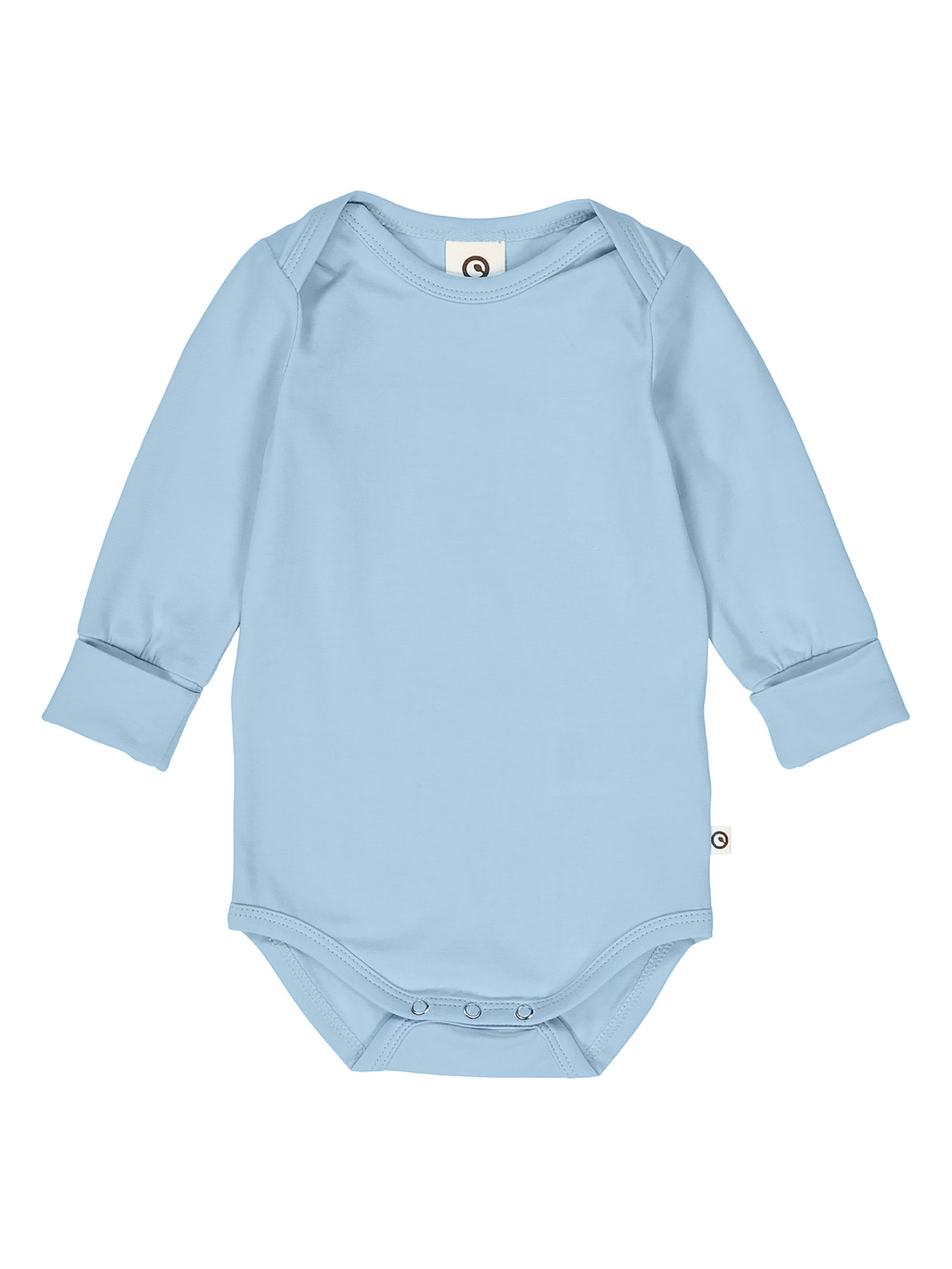 Müsli Rompertje/body in Blauw: voorkant