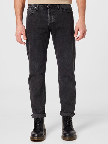 JACK & JONES - Regular Calças de ganga 'Mike Original' em cinzento: frente