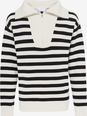 Pull-over usha BLUE LABEL en noir : devant