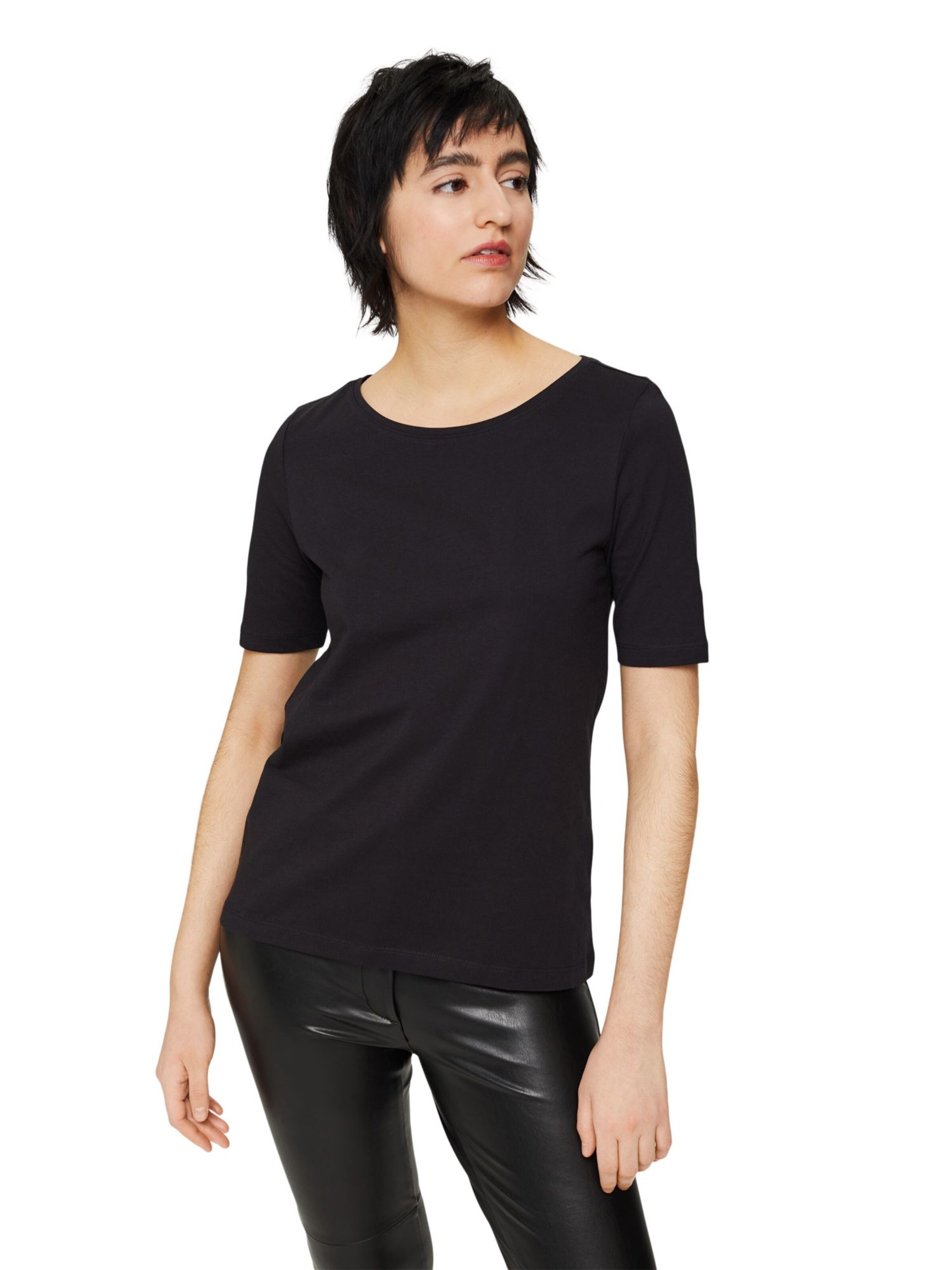 Frauen Shirts & Tops ESPRIT T-Shirt in Schwarz - XV63595