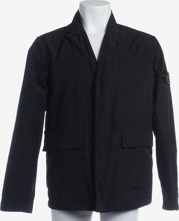 Stone Island Übergangsjacke S in Schwarz: Vorderseite