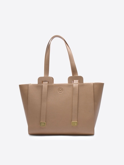 AKARDO Sac bandoulière en beige foncé, Vue avec produit
