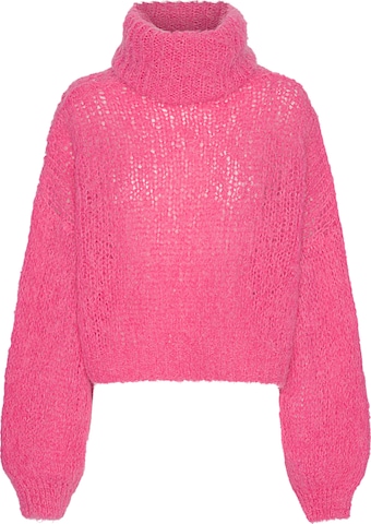 americandreams Oversizepullover 'Pepper' in Pink: Vorderseite