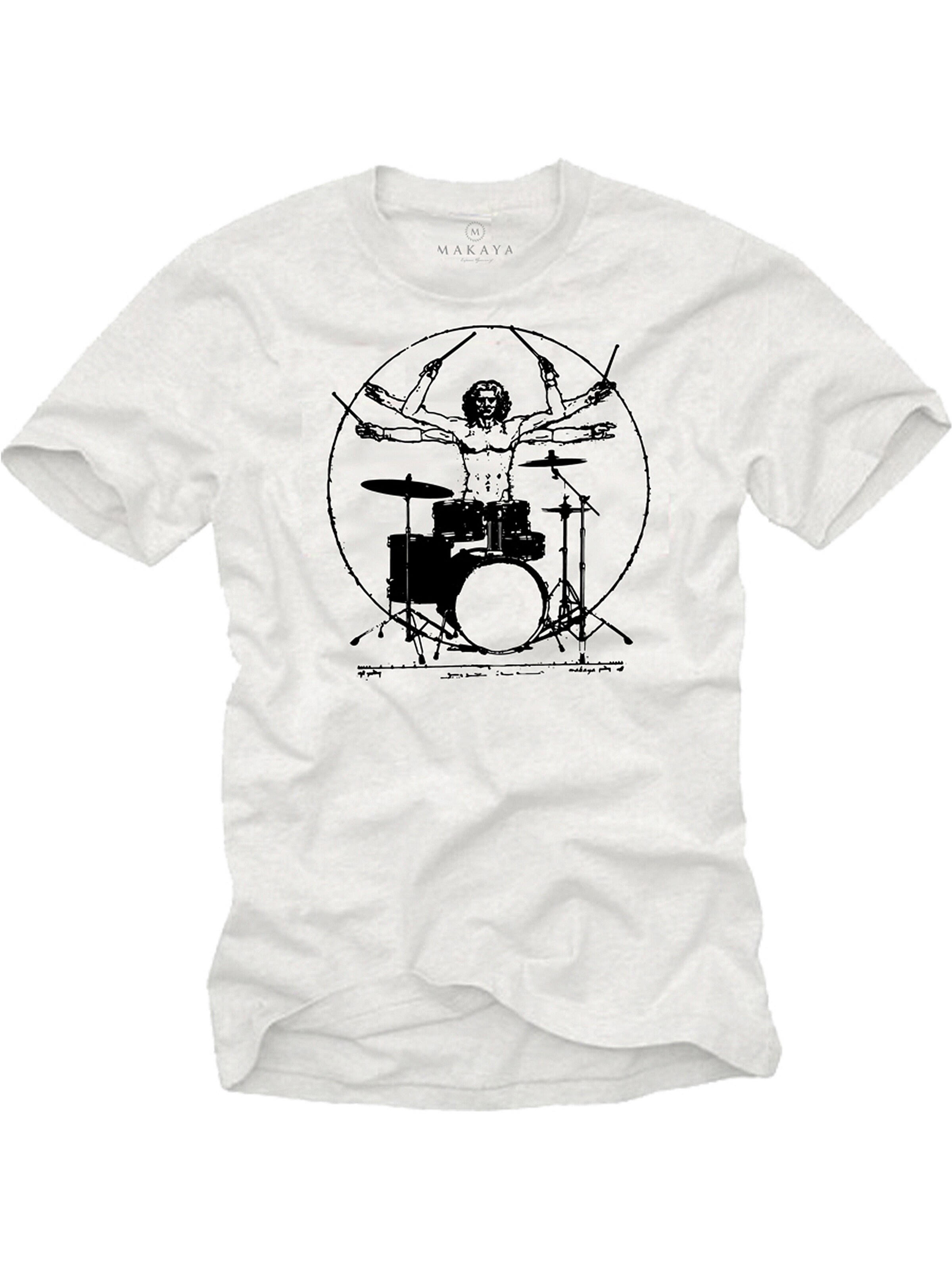MAKAYA Shirt in White: front