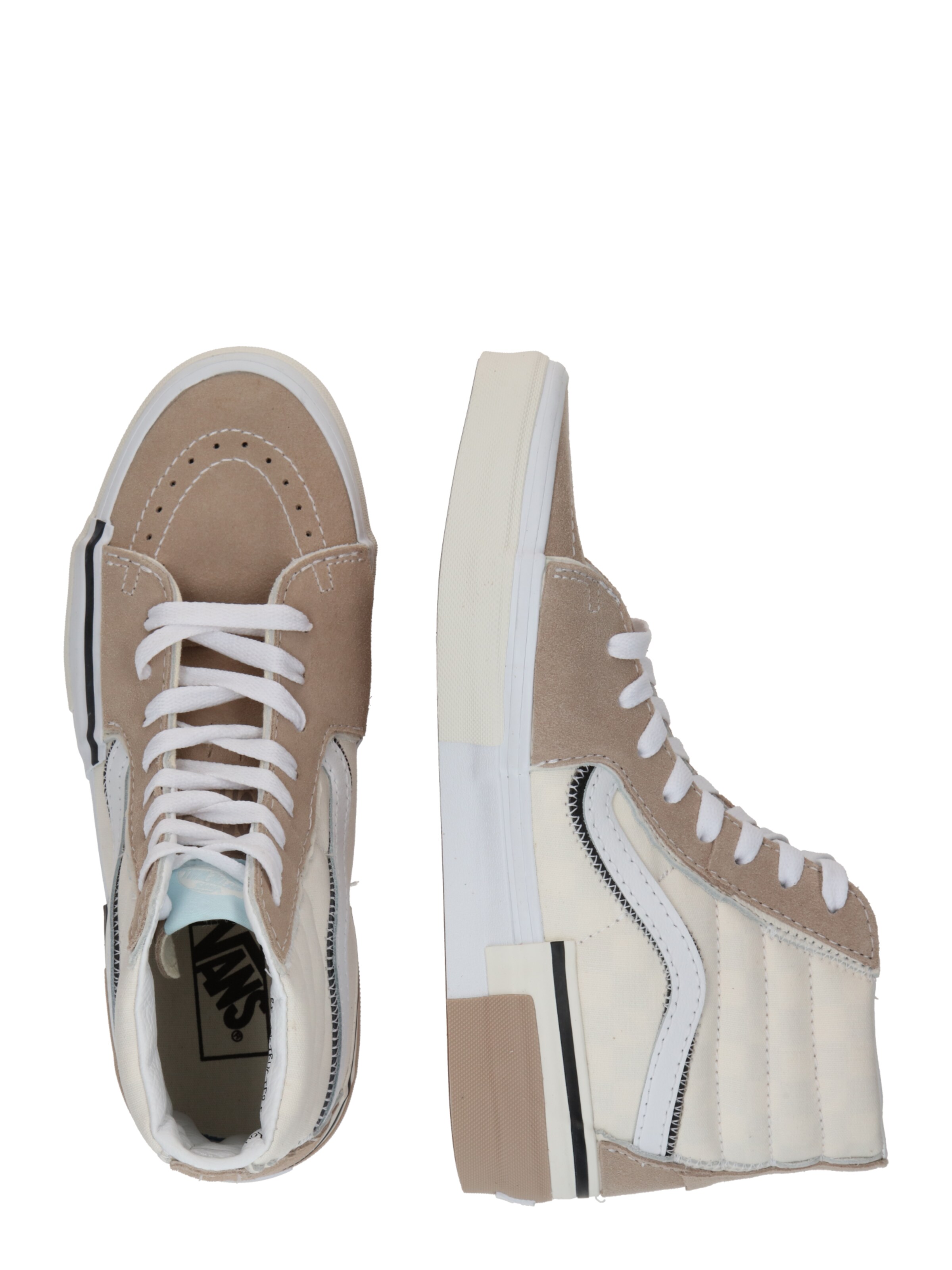 VANS Kõrged ketsid 'SK8-Hi Reconstruct', värv beež