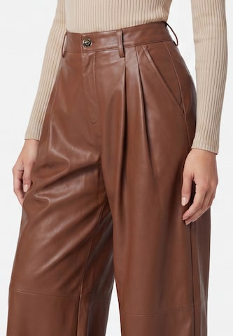 Wide Leg Pantalon à pince faina en beige