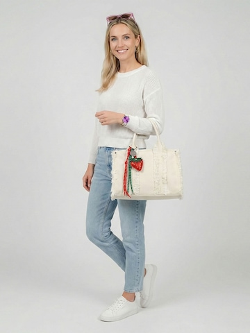 Cabas 'Kally' Suri Frey en blanc : devant