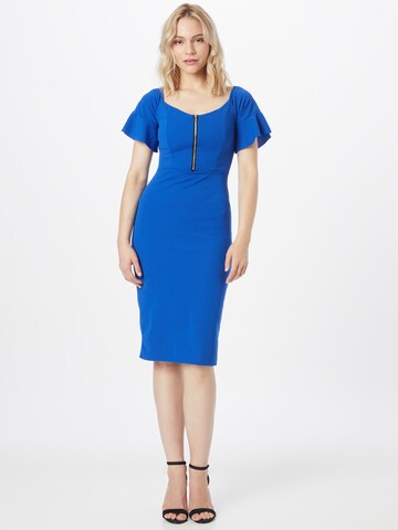 WAL G. Φόρεμα 'ELDAR' σε μπλε: μπροστά