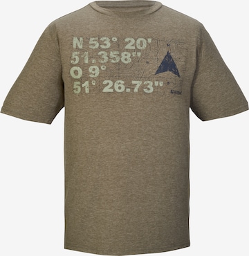 KILLTEC Performance Shirt in Green: front