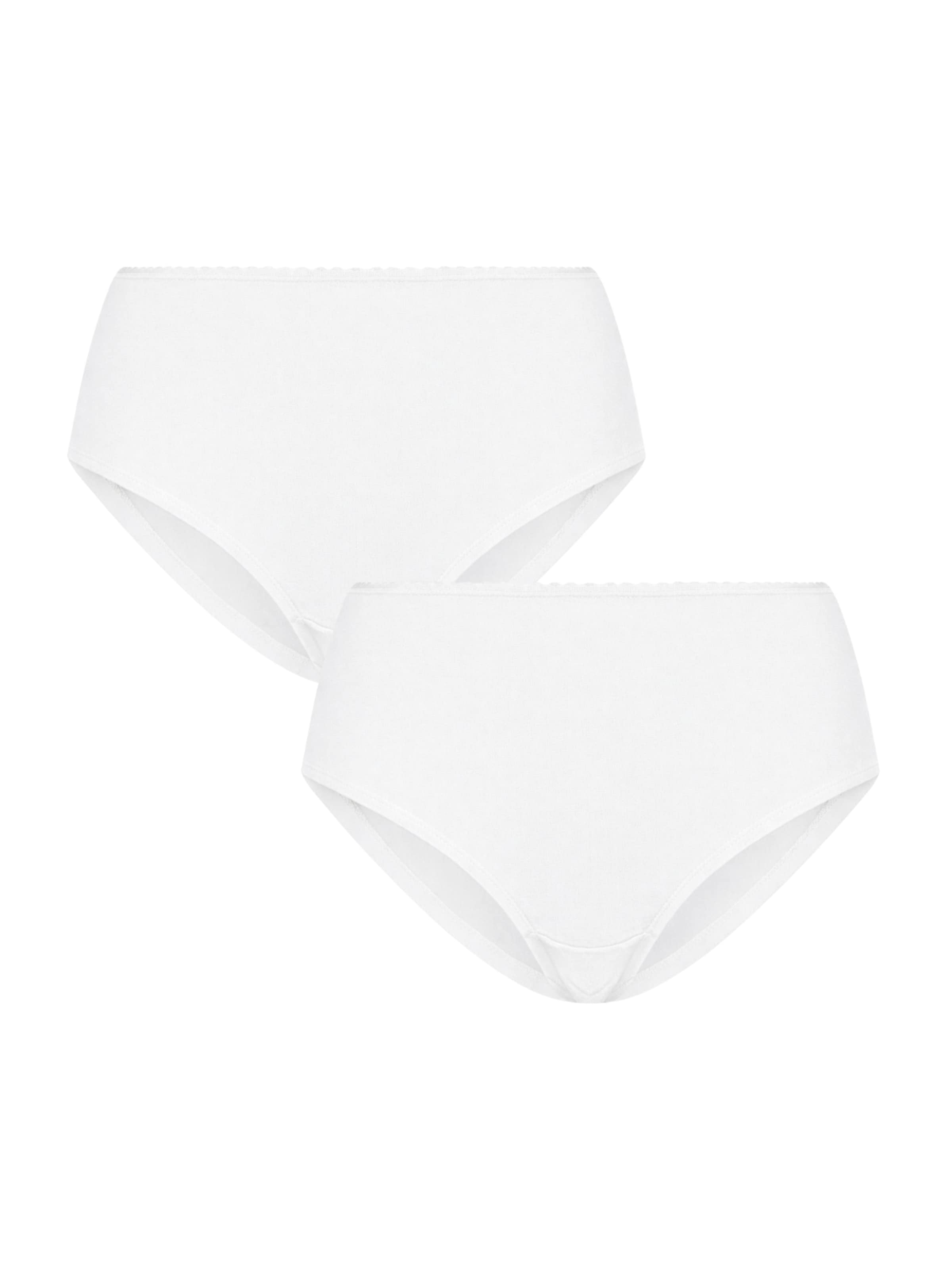 Albero Natur Boyshorts in White: front