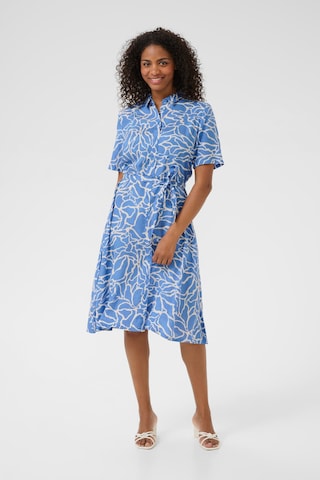 Kaffe Blousejurk 'Emine' in Blauw