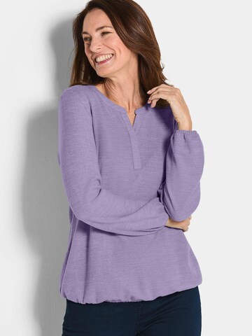 Goldner Shirt in Purple: front