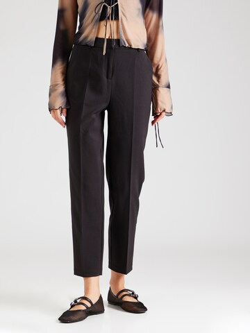 ABOUT YOU Regular Trousers 'Noelia' in Black: front