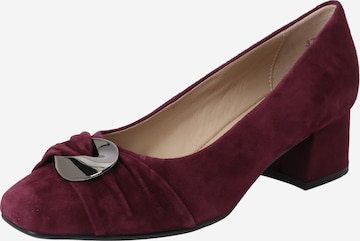 Escarpins CAPRICE en rouge : devant