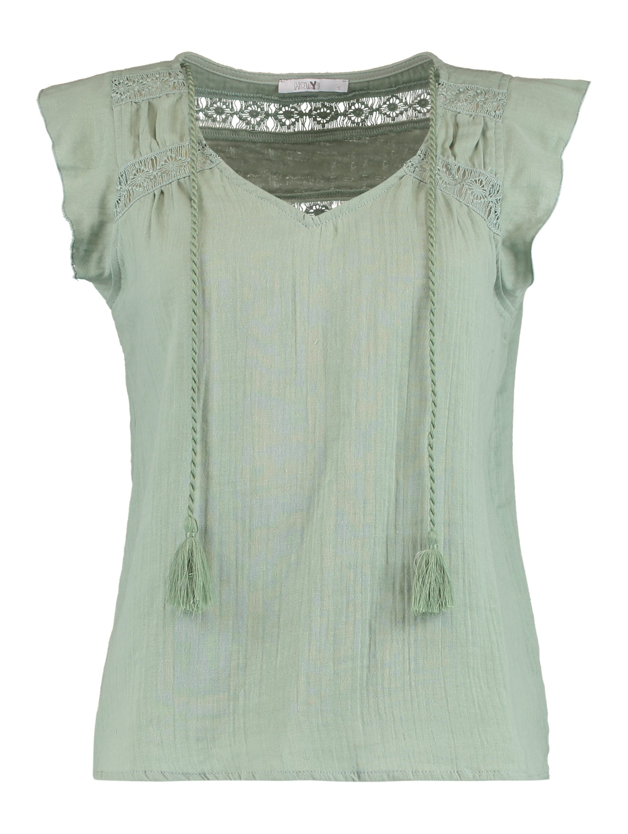 Hailys Blouse 'La44na' in Groen: voorkant