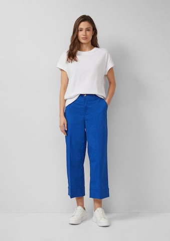 Wide Leg Pantalon s.Oliver en bleu