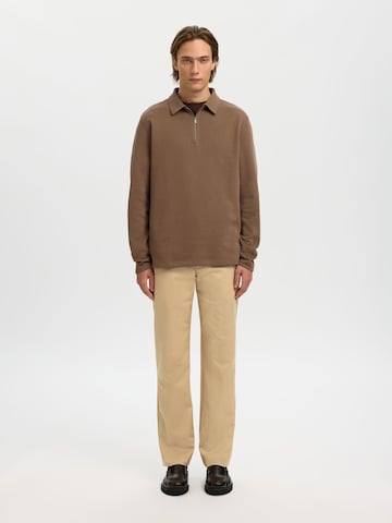 regular Pantaloni chino di SELECTED in marrone