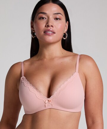 Hunkemöller Push-up Bra in Pink: front