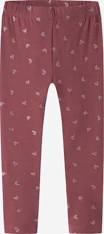 NAME IT Legginsy 'NMFVIVIAN' w kolorze fioletowy: przód