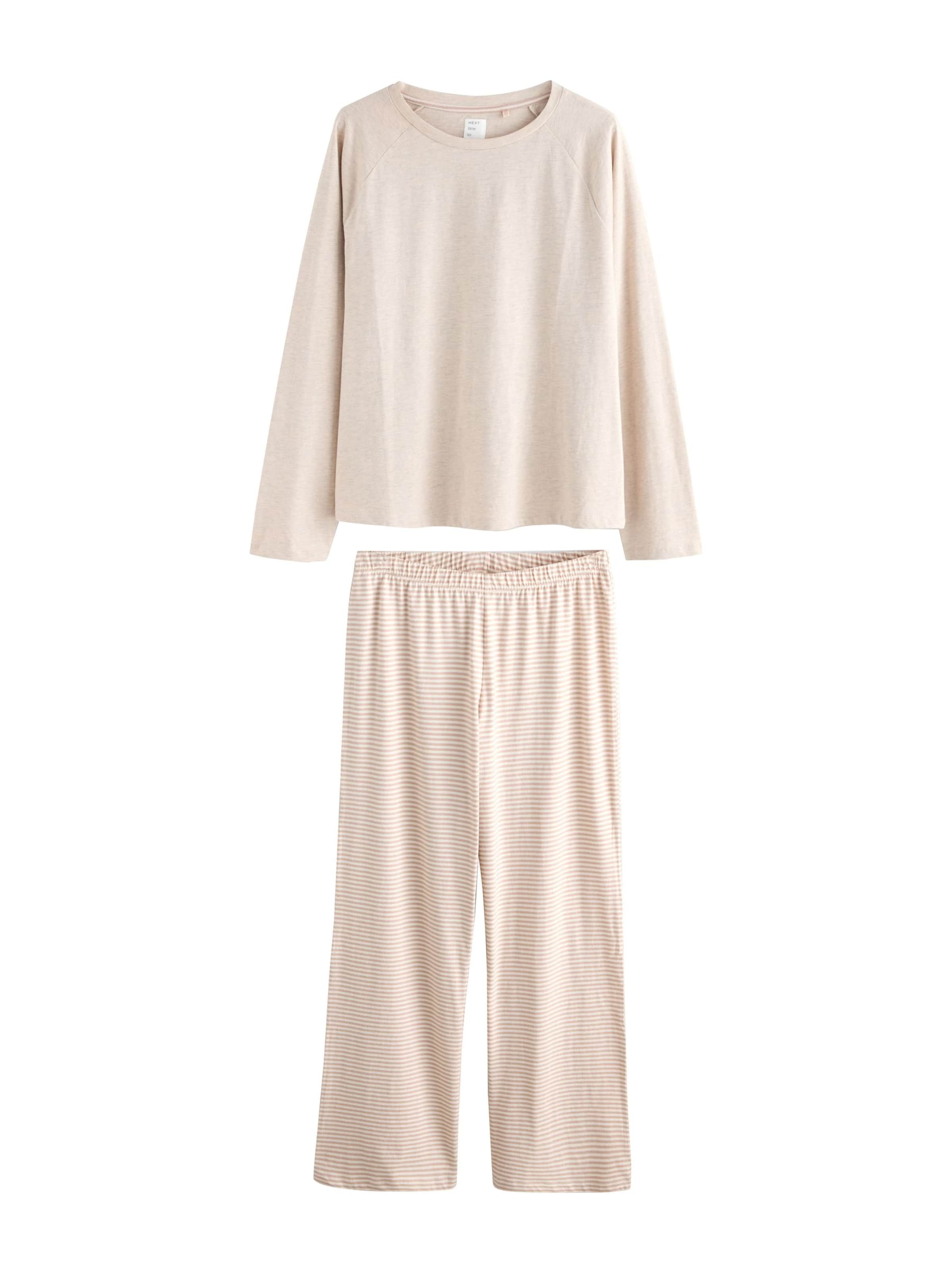 Next - Pijama em bege: frente