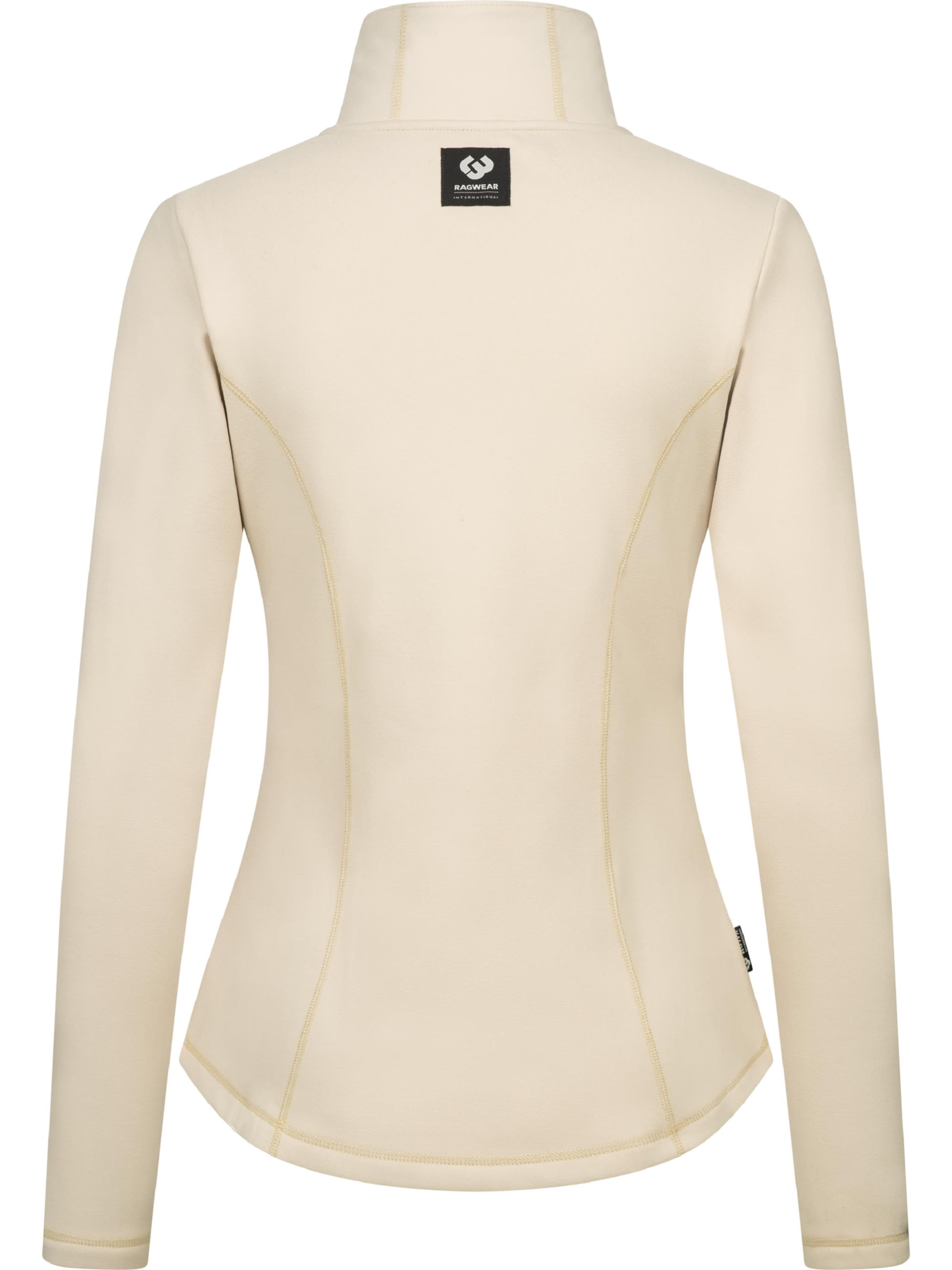 Ragwear Zip-Up Hoodie 'Saskie' in Beige