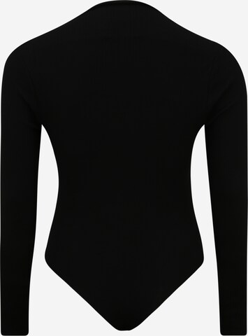 NU-IN Koszula body w kolorze czarny