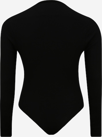 NU-IN Shirt Bodysuit in Black