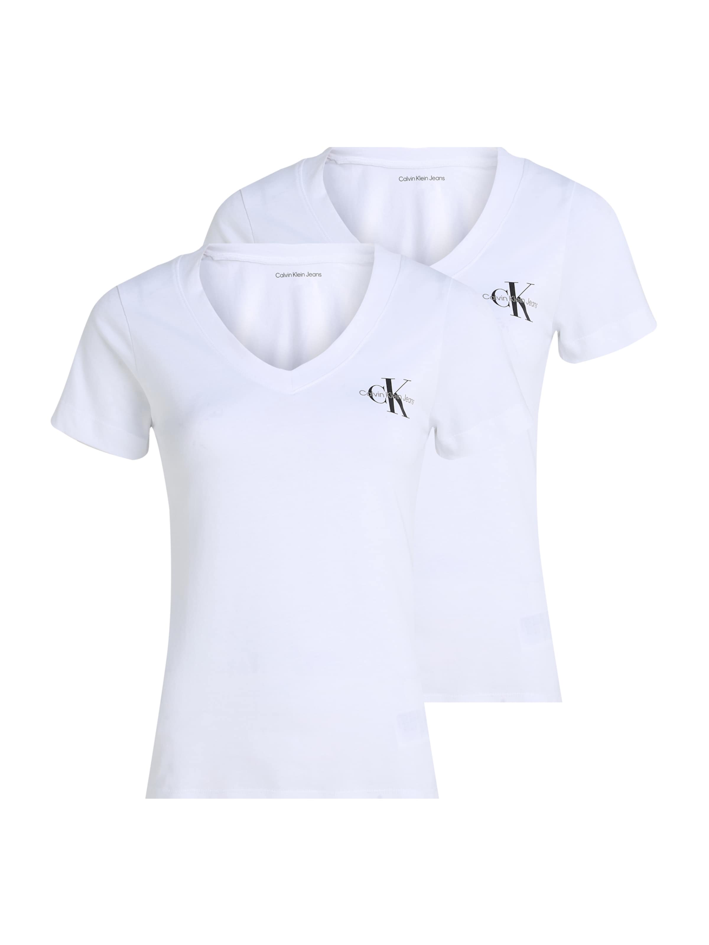 Calvin Klein Jeans Shirt in White: front