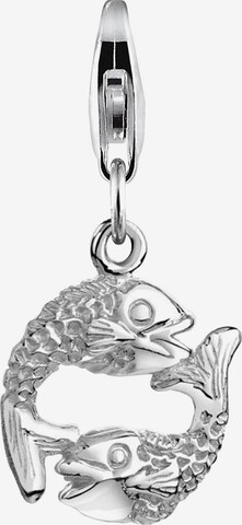 Pendentif Nenalina en argent : devant