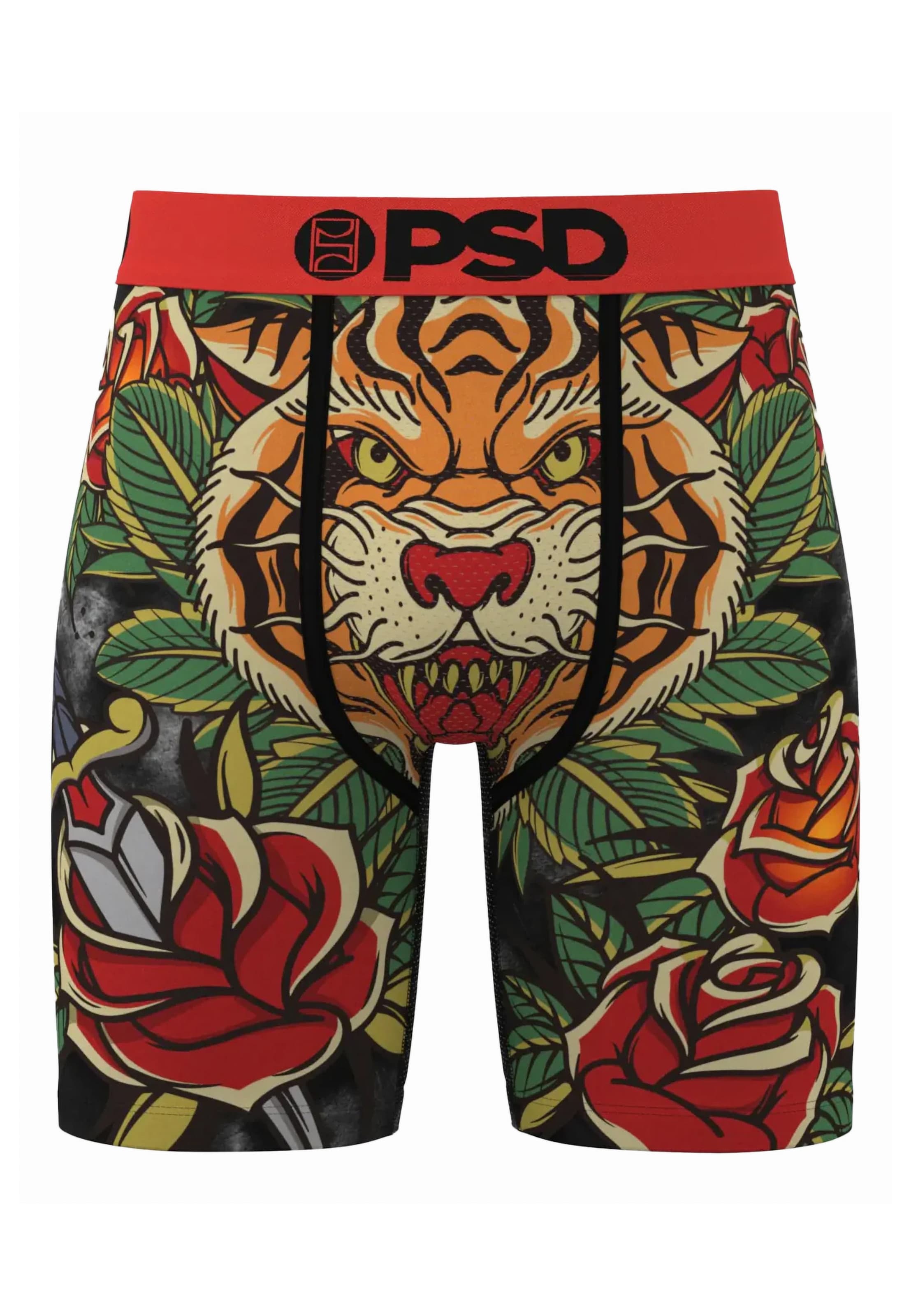 Boxer 'Tiger' di PSD in rosso: frontale