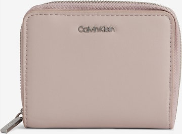 Portamonete di Calvin Klein in grigio: frontale